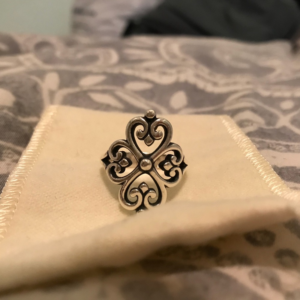 James Avery Adorned Hearts Ring